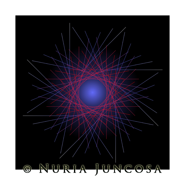 RADIAL FLOWER by Nuria Juncosa